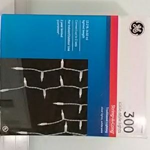 GE 300 ICICLE-STYLE LIGHTS STRING*A*LONG